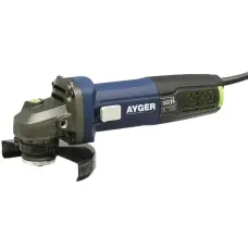Անկյունային հղկող մեքենա 1000 Վտ, 125 մմ — AYGER AG1000