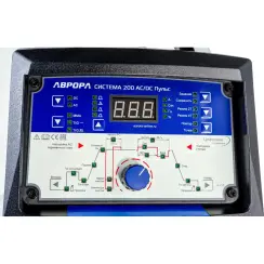 Արգոնային եռակցման սարք (TIG) Aurora Sistema 200 AC/DC PULS (Система 200 AC/DC ПУЛЬС), 200 Ա