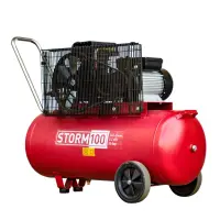 Поршневой компрессор Aurora STORM-100 TURBO, 2200 Вт, 100 л