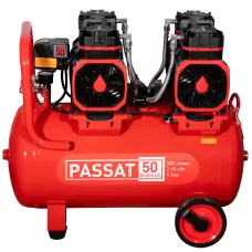 Aurora PASSAT-50 BLACK piston air compressor, 1500 W, 50 l
