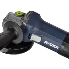 Անկյունային հղկող մեքենա 1100 Վտ, 125 մմ — AYGER AG1100
