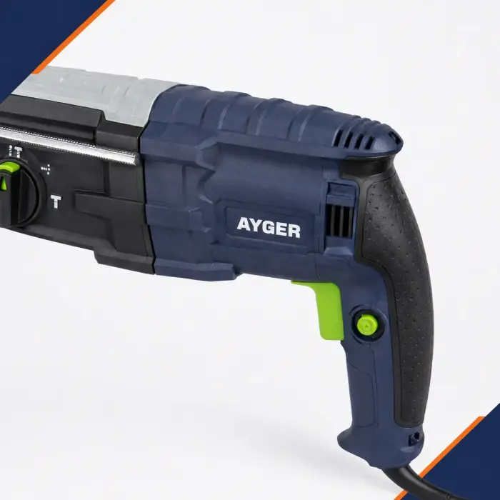 AYGER AH1100 էլեկտրական պերֆորատոր՝ 1100 Վտ, SDS-Plus, 2.8 Ջ