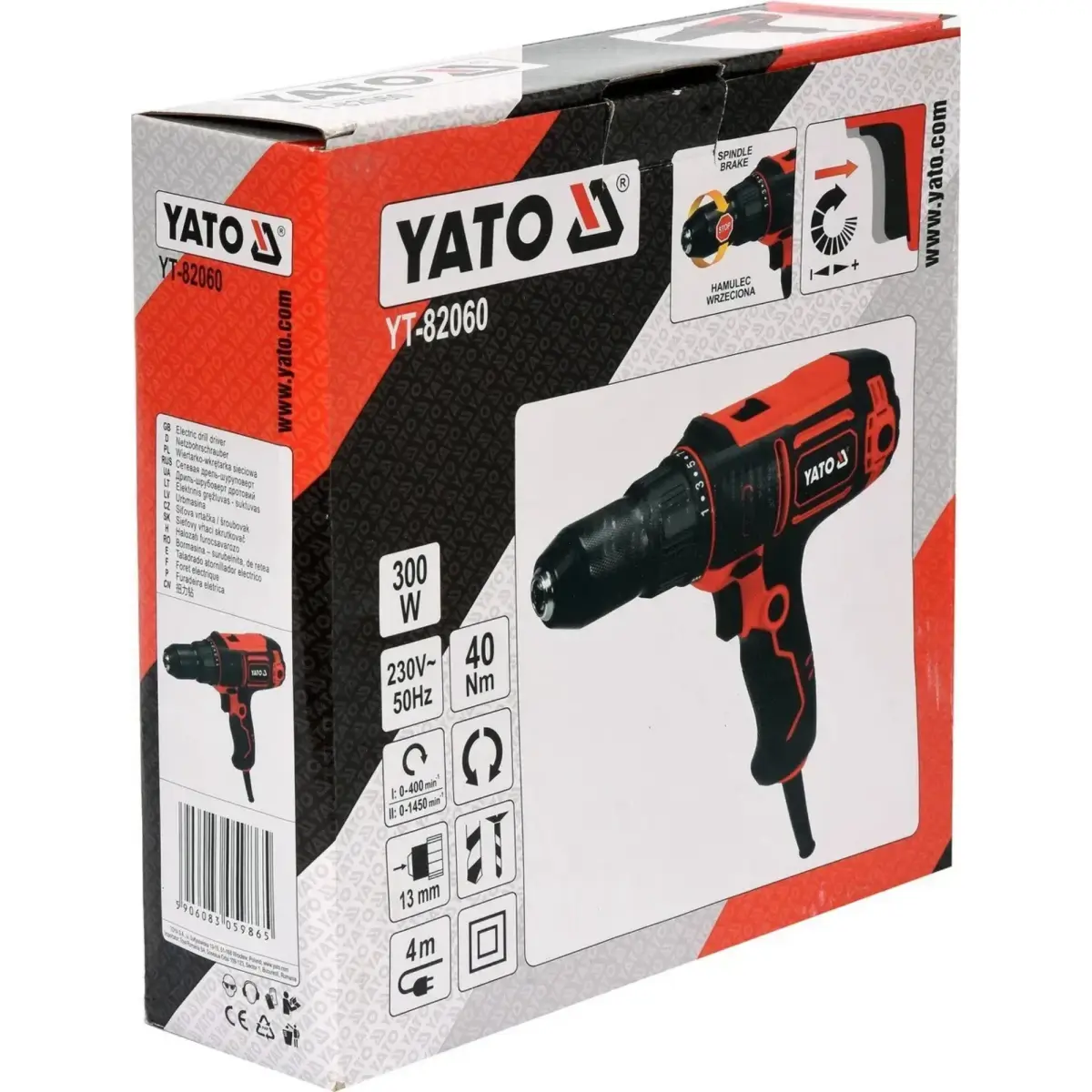 YATO YT-82060 ցանցային գայլիկոն-պտուտակադարձիչ՝ 300 Վտ