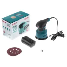 Эксцентриковая шлифмашина Hammer OSM300, 300 Вт, 125 мм
