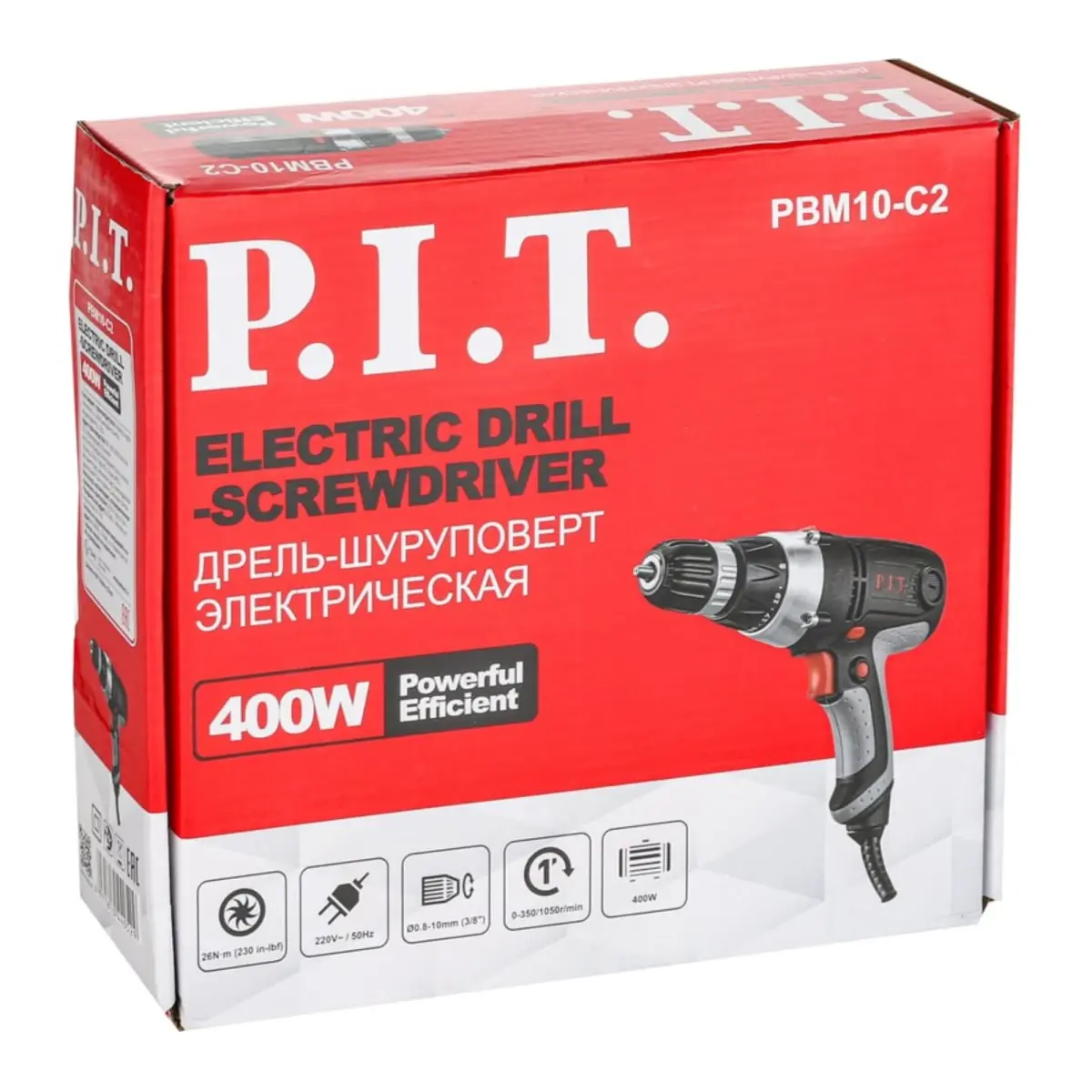 P.I.T. PBM10-C2 ցանցային գայլիկոն-պտուտակադարձիչ՝ ապրանքի հիմնական տեսք
