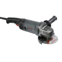 Անկյունային հղկող մեքենա 1050 Վտ, 125 մմ — URAGAN PWS 125