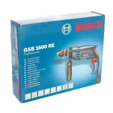 Էլեկտրական հարվածային շաղափիչ BOSCH GSB 1600 RE՝ 701 Վտ, 13 մմ