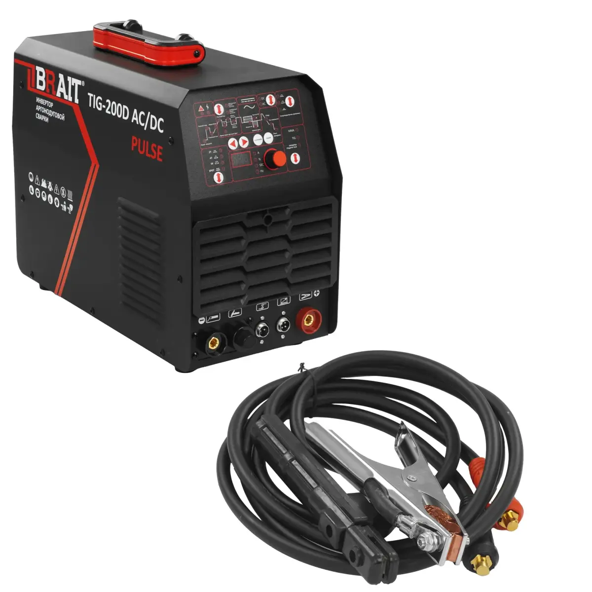 Аргонодуговой сварочный аппарат Brait TIG-200D AC/DC PULSE