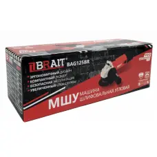 Угловая шлифовальная машина 850 Вт, 125 мм — BRAIT BAG125BR PRO