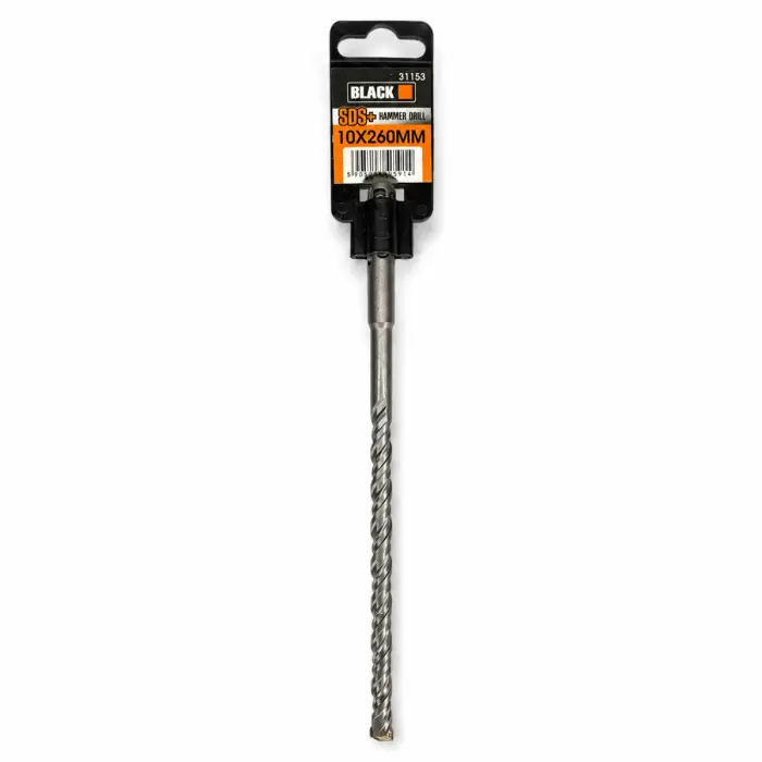 BLACK 31153 բետոնի բուր SDS Plus 10×260 մմ