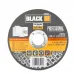 BLACK and BENSON - Մետաղ կտրող սկավառակ 125x1x22.2 մմ BLACK42503 - Black42503 - Երկաթ Կտրող Սկավառակներ