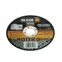 Մետաղ կտրող սկավառակ 125x1x22.2 մմ BLACK42503