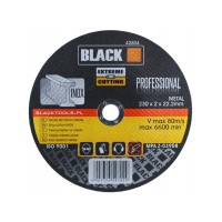 Մետաղ կտրող սկավառակ 230x2x22.2 մմ BLACK42504