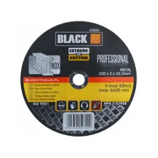 Մետաղ կտրող սկավառակ 230x2x22.2 մմ BLACK42504