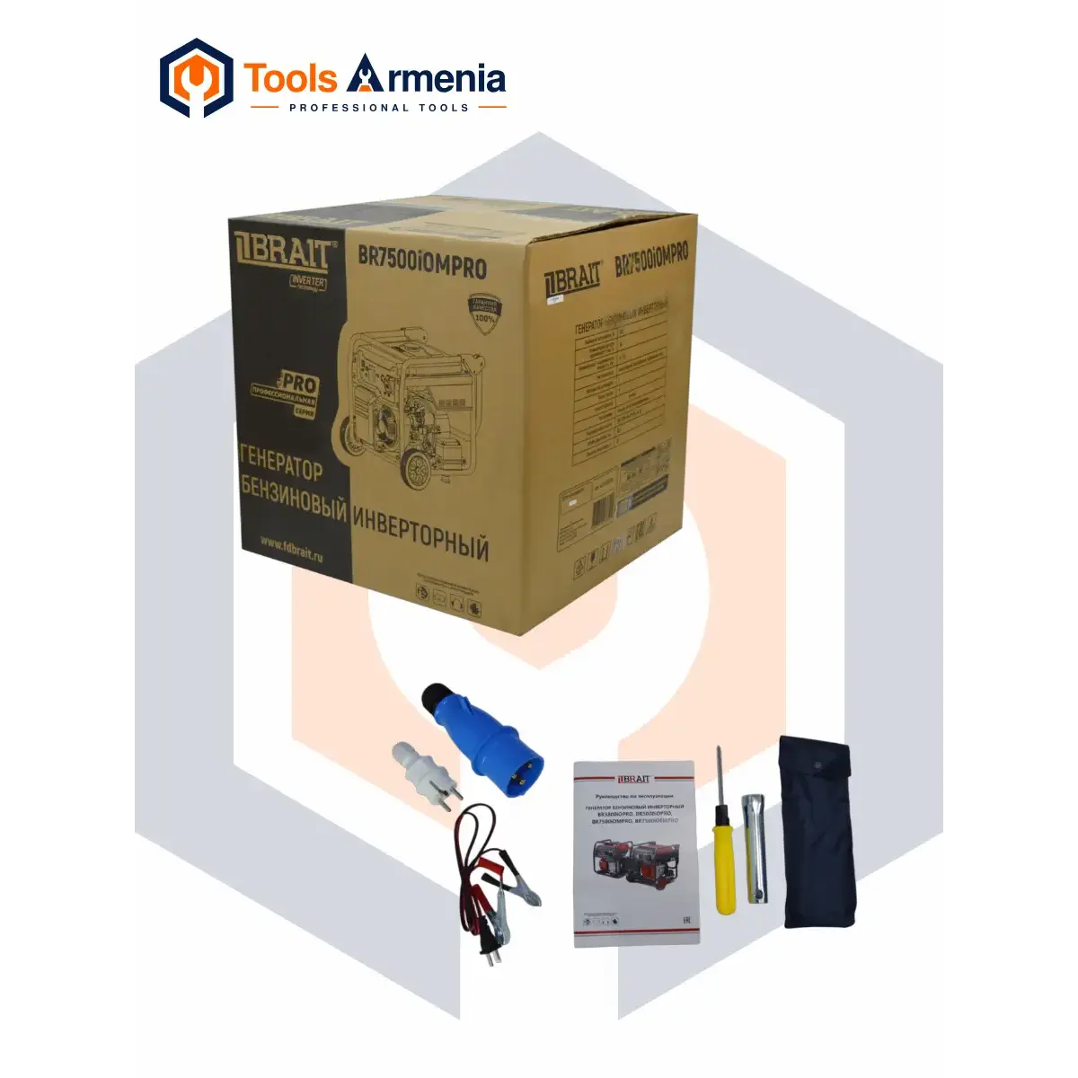 BRAIT BR7500iOMPRO բենզինային ինվերտորային գեներատոր