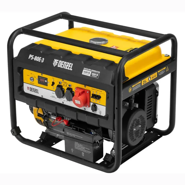 DENZEL PS 80 E-3 946954 բենզինային գեներատոր 6.6 կՎտ