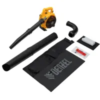 DENZEL Gl-260 gasoline blower vacuum, 750 W, 26 cc, 720 m³/h