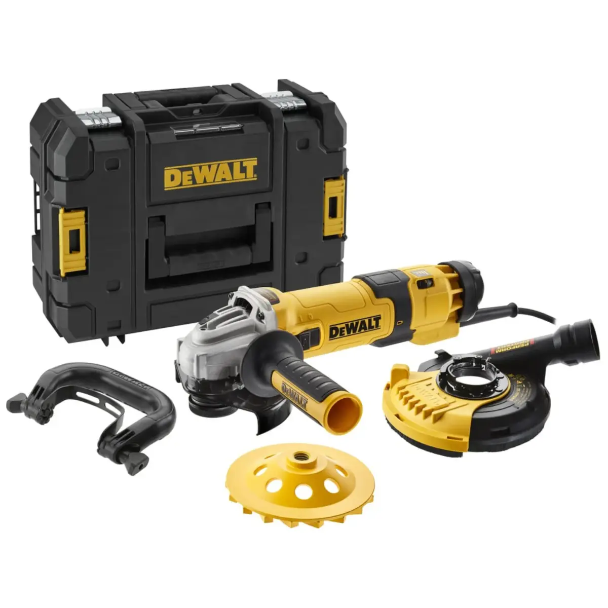 DEWALT DWE4257KT-QS 125 մմ անկյունային հղկող մեքենա