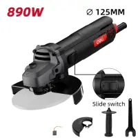 Deli DE-JM125-4E angle grinder, 890 W, 125 mm