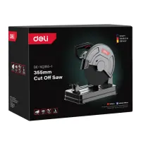 Deli DE-XQ355-1E abrasive cut-off saw, 2350 W, 355 mm