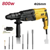 Deli DL-DC26-E2 rotary hammer, 800 W, 3 J