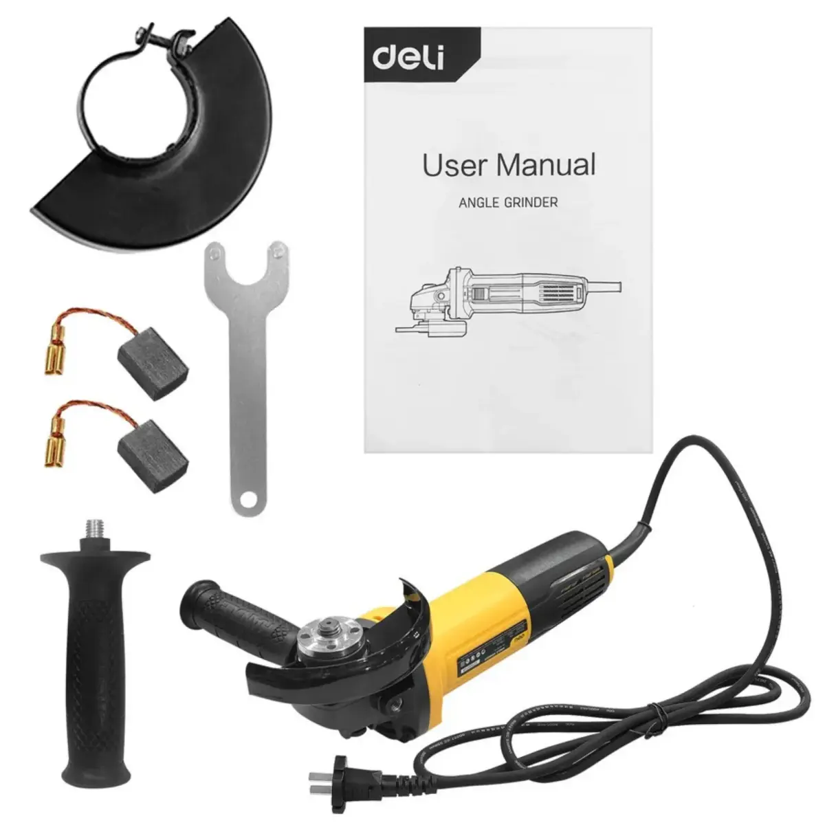 Deli DL-JM115-E1 angle grinder