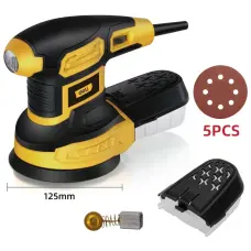 Эксцентриковая шлифмашина Deli DL-SG125-E3, 360 Вт, 125 мм
