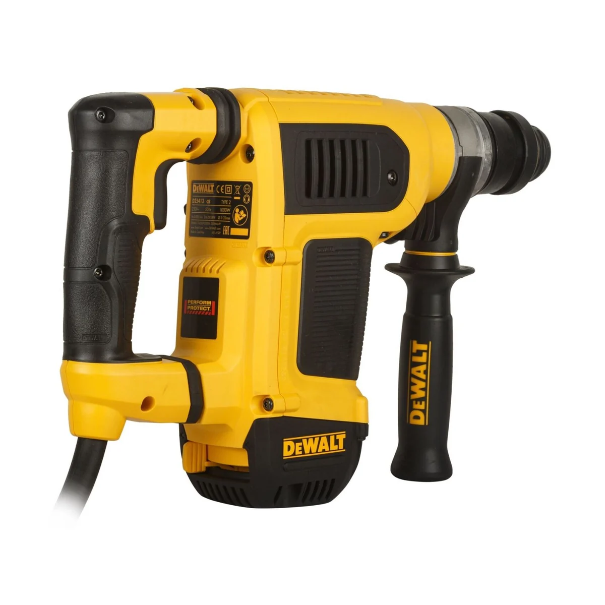 Dewalt D25413K-QS SDS Plus հորատիչ-մուրճի հիմնական տեսք