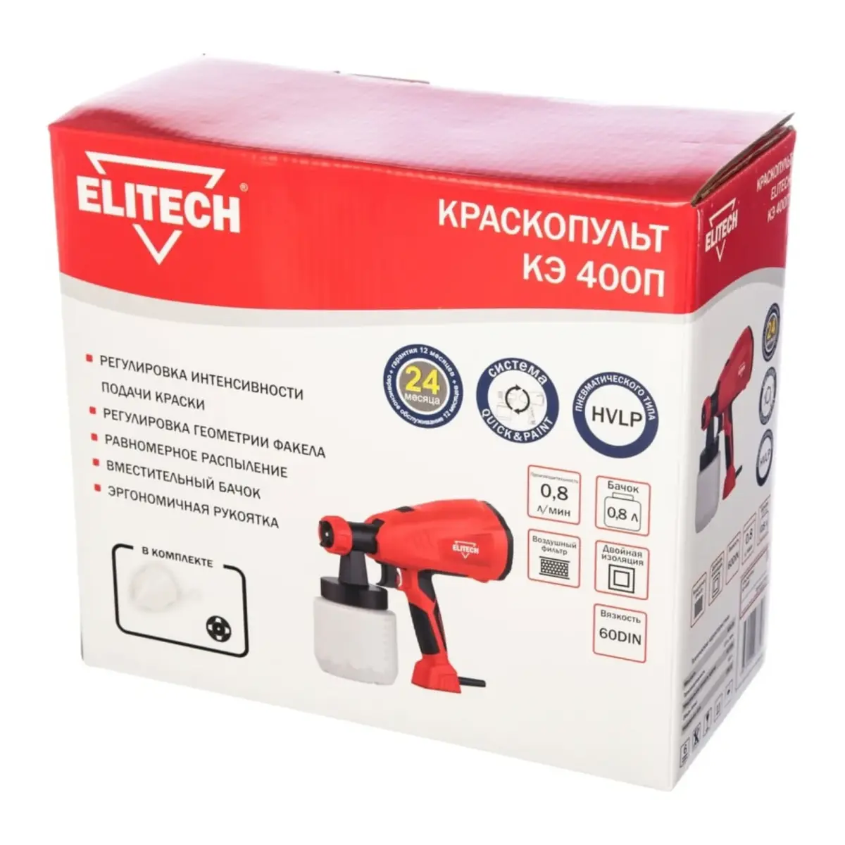 ELITECH KE 400P էլեկտրական ներկացրիչ