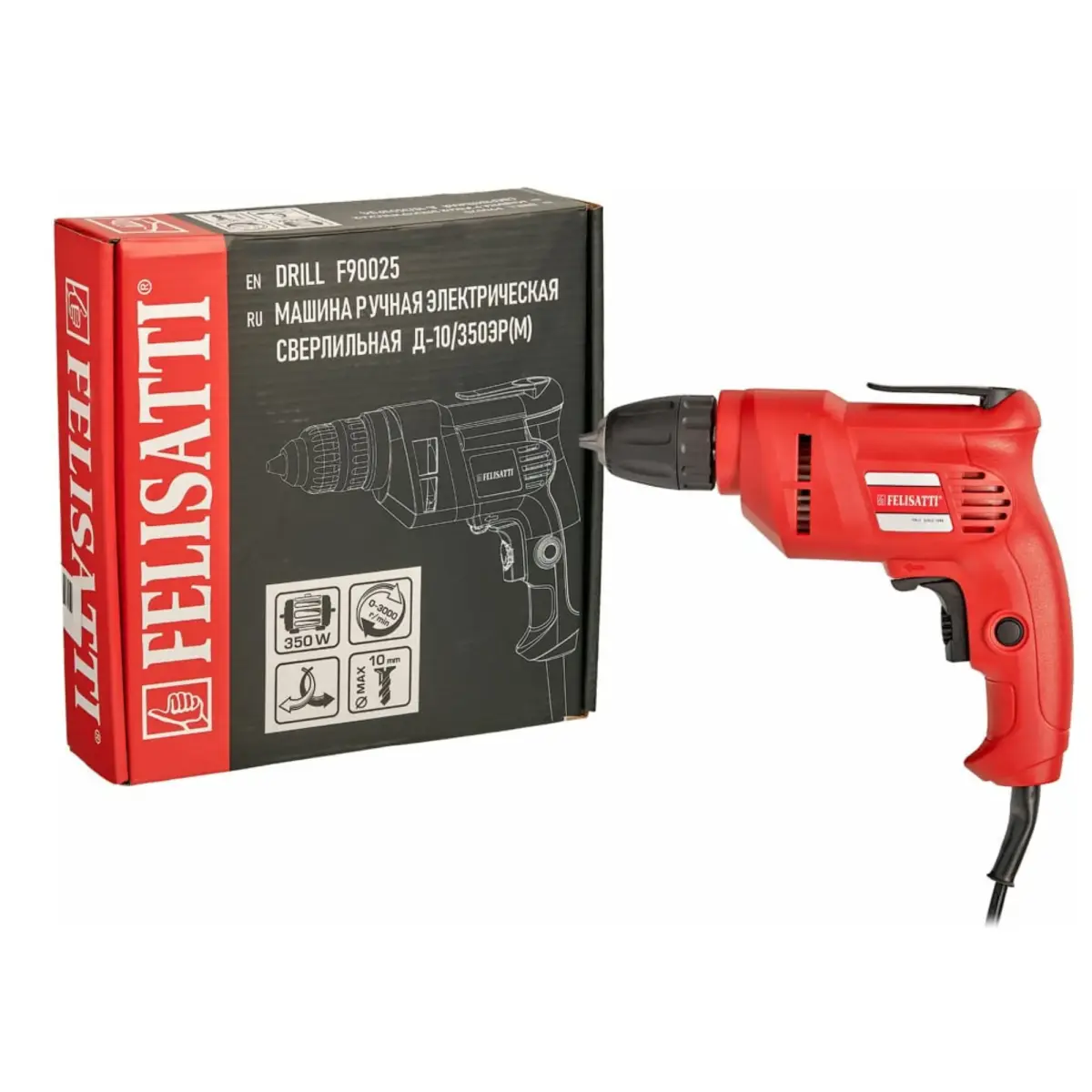 FELISATTI Д-10/350ЭР 350 W electric drill