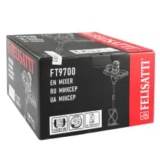 FELISATTI FT9700 շինարարական խառնիչ՝ 1200 Վտ, 120 մմ
