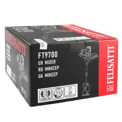 FELISATTI FT9700 շինարարական խառնիչ՝ 1200 Վտ, 120 մմ