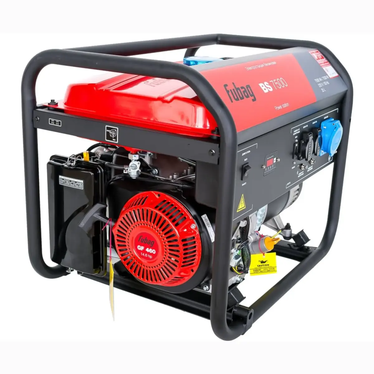 FUBAG BS 7500 gasoline generator with 7.3 kVA maximum output