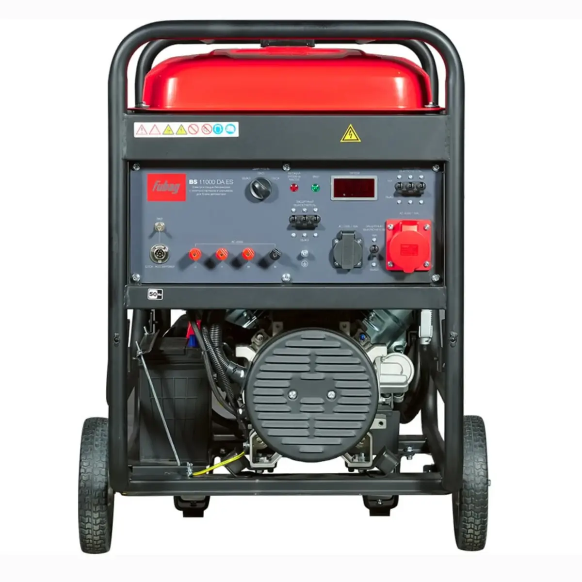 Бензиновый генератор FUBAG BS 11000 DA ES с максимальной мощностью 13 кВА