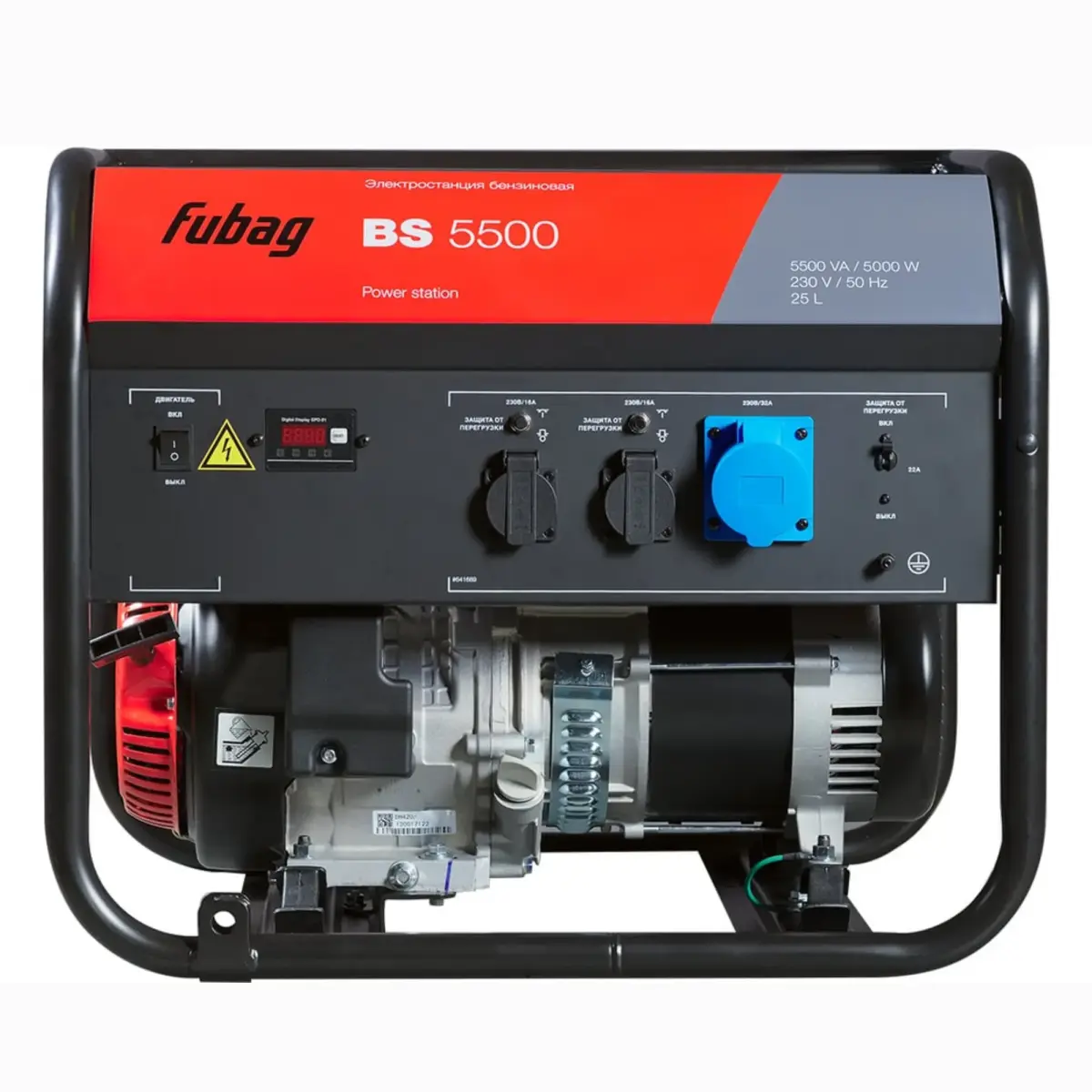 FUBAG BS 5500 gasoline generator with 5.5 kVA maximum output
