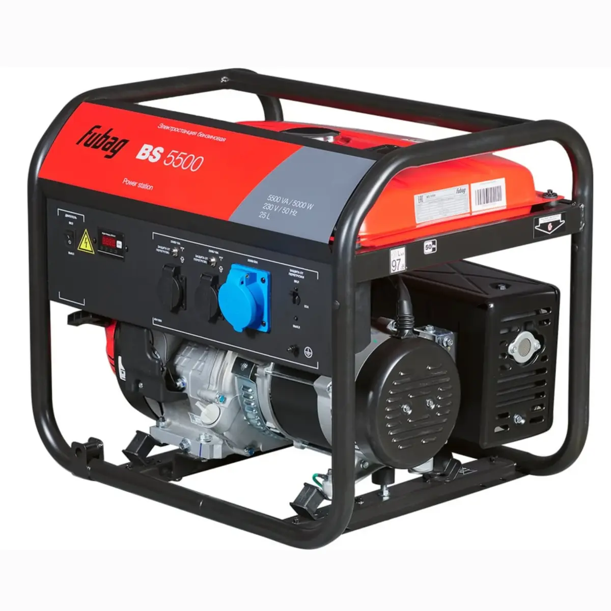 FUBAG BS 5500 gasoline generator with 5.5 kVA maximum output