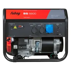 FUBAG BS 6600 gasoline generator 6 kW, single-phase