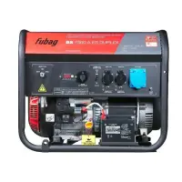 Бензиновый генератор FUBAG BS 7500 A ES DUPLEX 7 кВт, однофазный