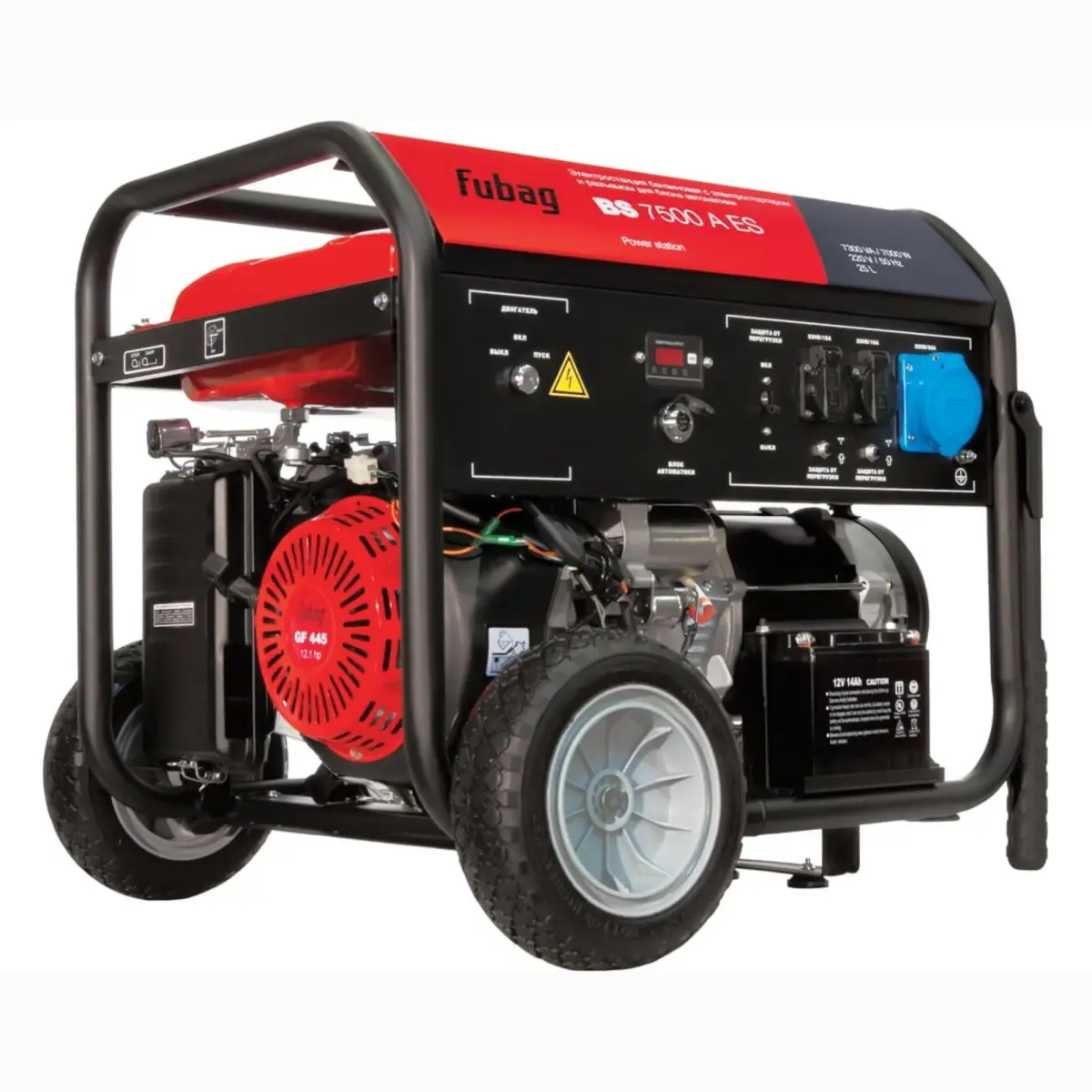 FUBAG BS 7500 A ES gasoline generator with 7.3 kVA maximum output