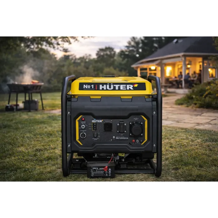 Huter DN12500iXA ինվերտորային բենզինային գեներատոր 8 կՎտ 220 Վ