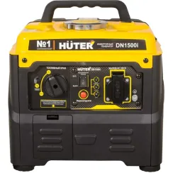 Ինվերտորային բենզինային գեներատոր 1200 Վտ Huter DN1500I