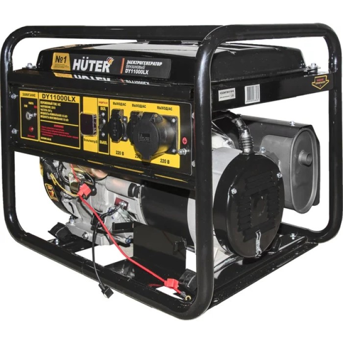 Huter - Բենզինային գեներատոր (մեկնարկիչով) 9000 Վտ Huter DY11000LX - Գեներատորներ