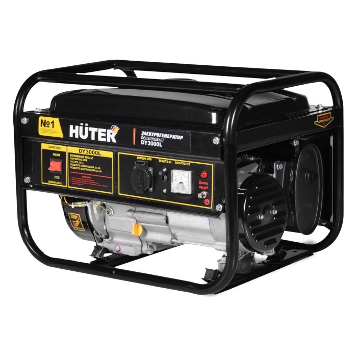 Huter - Բենզինային գեներատոր 2800 Վտ Huter DY3000L - Գեներատորներ
