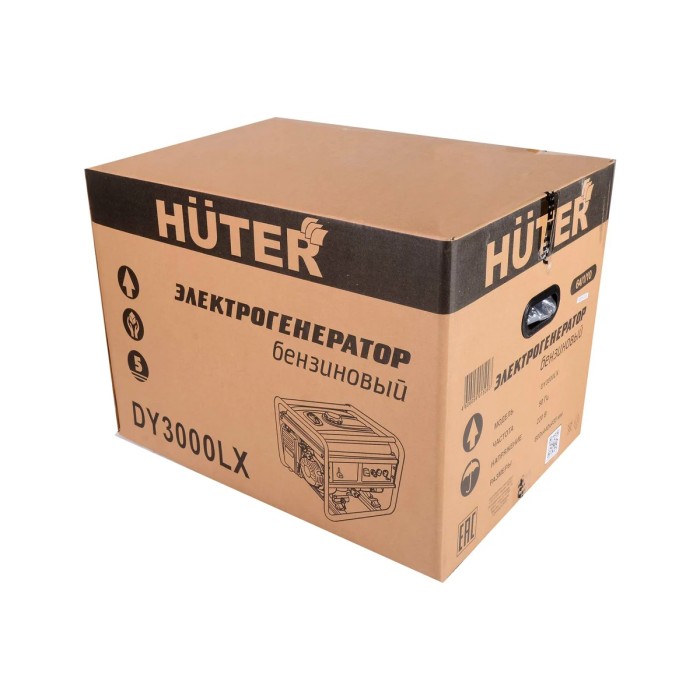 Huter - Բենզինային գեներատոր (մեկնարկիչով) 2800 Վտ Huter DY3000LX - Գեներատորներ