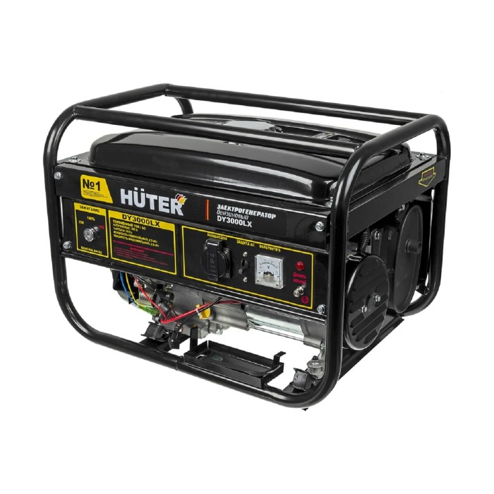 Huter - Բենզինային գեներատոր (մեկնարկիչով) 2800 Վտ Huter DY3000LX - Գեներատորներ