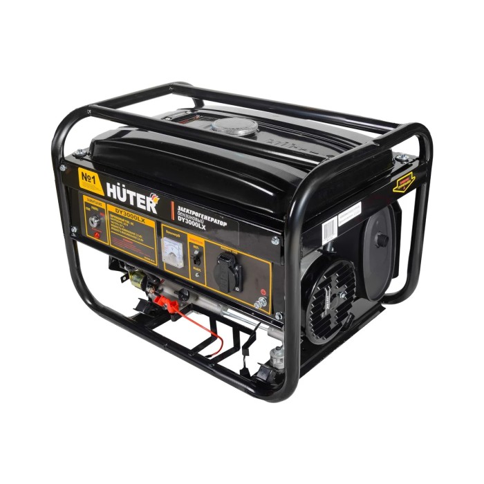 Huter - Բենզինային գեներատոր (մեկնարկիչով) 2800 Վտ Huter DY3000LX - Գեներատորներ