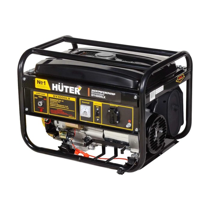 Huter - Բենզինային գեներատոր (մեկնարկիչով) 3300 Վտ Huter DY4000LX - DY4000LX - Գեներատորներ