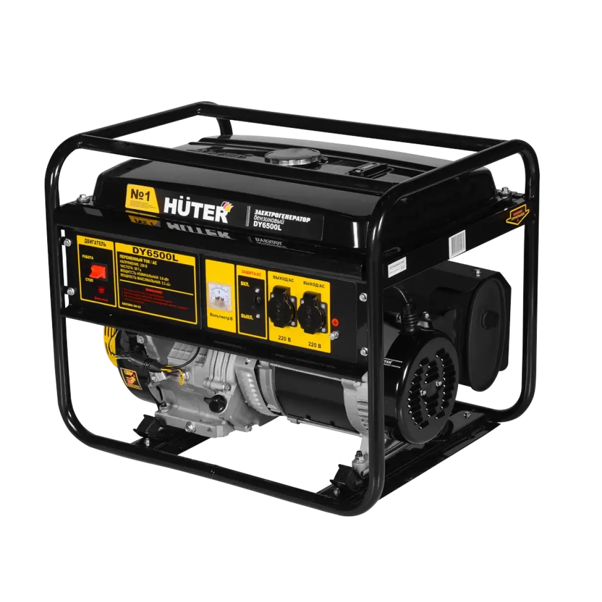 Huter - Բենզինային գեներատոր 5500 Վտ Huter DY6500L - DY6500L - Գեներատորներ