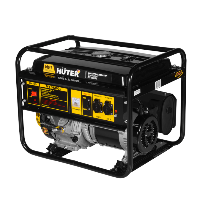 Huter - Բենզինային գեներատոր 5500 Վտ Huter DY6500L - DY6500L - Գեներատորներ