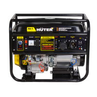 Бензиновый генератор (со стартером) 5500 Вт Huter DY6500LXА Автоматический Ввод Резерва (АВР)